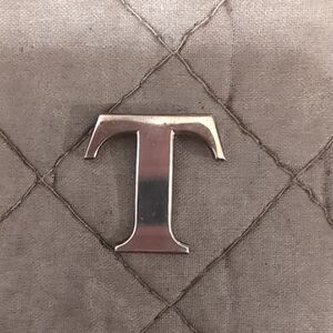 Tiffany & Co. Silver T initial